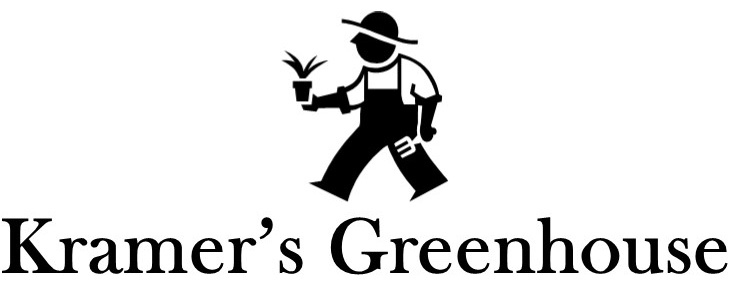 Kramer's Greenhouse logo in black and white