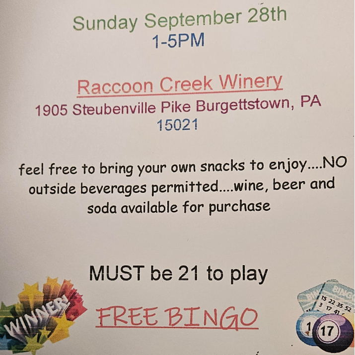 Bingo Sept 28